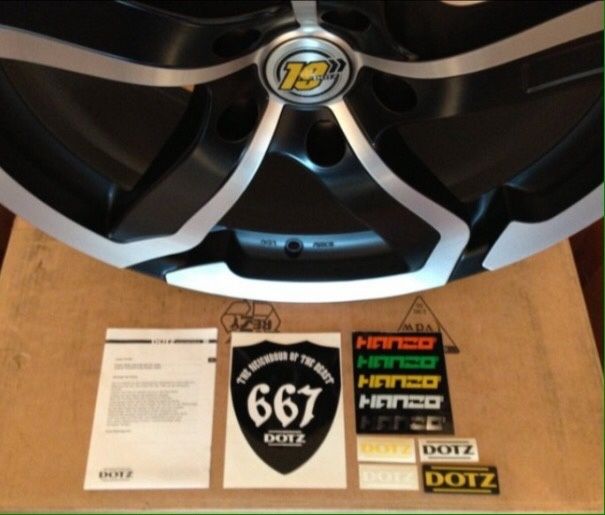 Оригинални джанти Dotz 19 цола БМВ Ф10 Е60 VW T5 5X120 М 530 F30