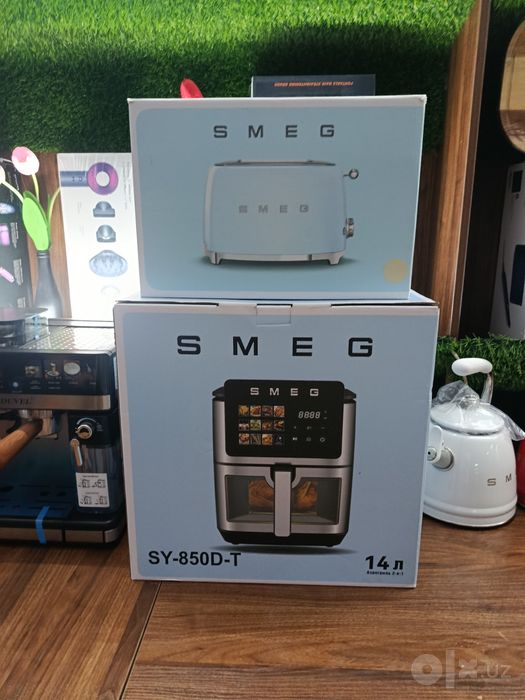 Аэрогриль Smeg SY-850 D-T, черный