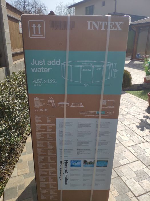 Басейн INTEX 4.57см/1.22см