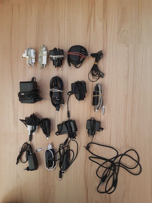Зарядни у-ва, адаптери, слушалки и кабел