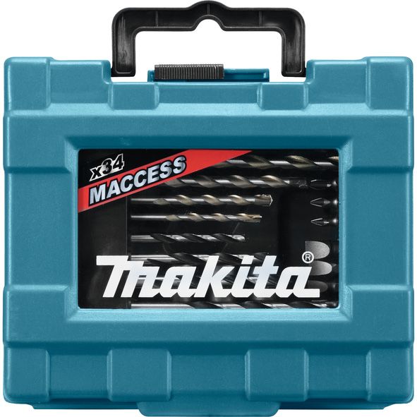 Компллект накрайници и свредла Makita D - 36980 - 34 части