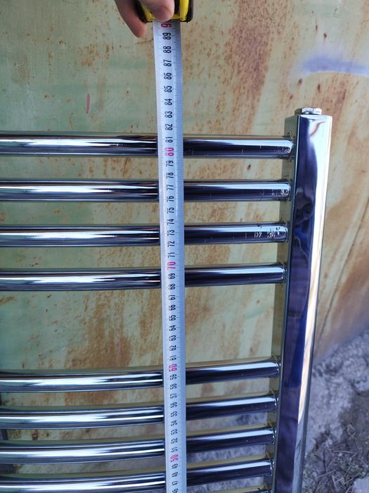 Лира за баня стоманена хром