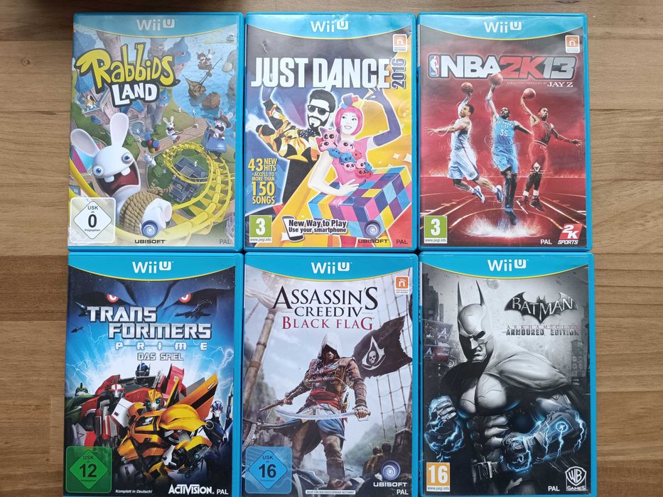 Jocuri Nintendo Wii U originale in stare foarte buna