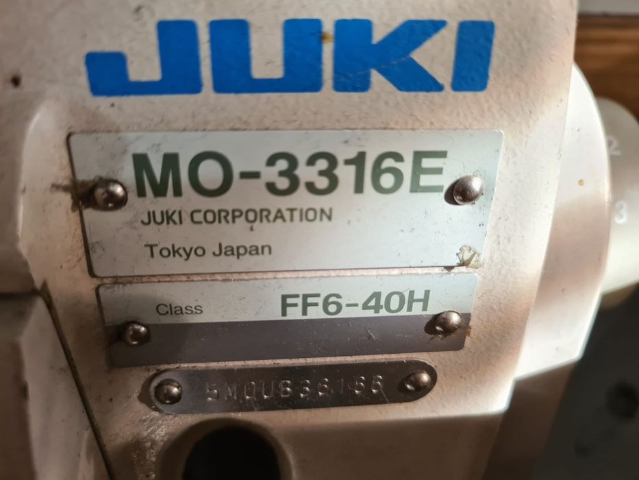 Vând mașină de surfilat (triplok) JUKI  MO-3316E