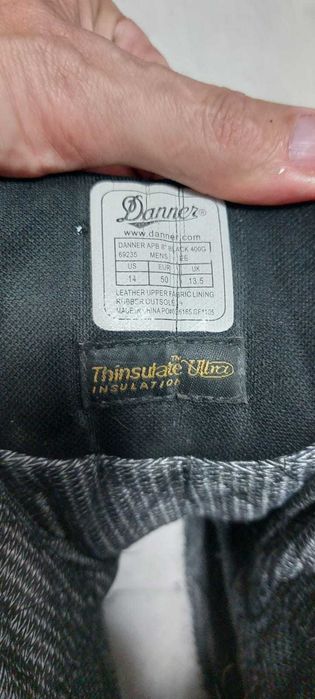 Кожаные берцы Danner APB 8" Thinsulate (размер 48-49 / US 14)
