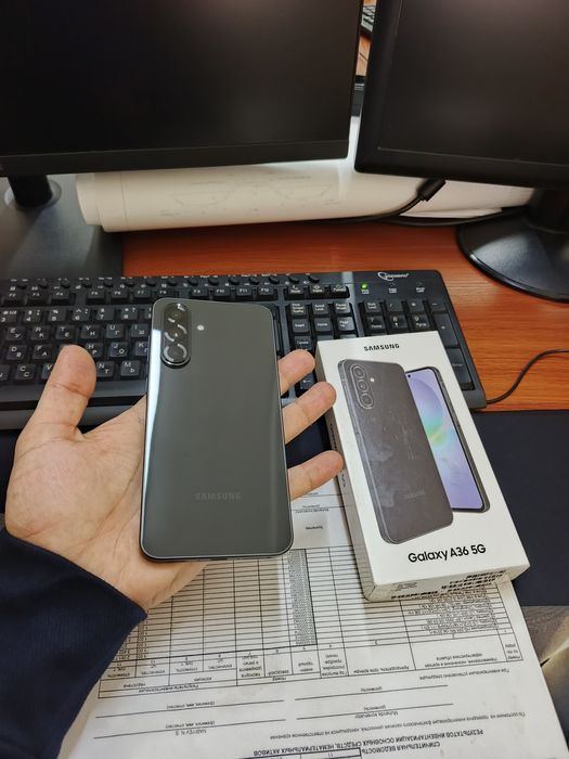 Samsung A36 5G 8/256gb[2025]ideal 10 kunlik tel yangi telefon xali