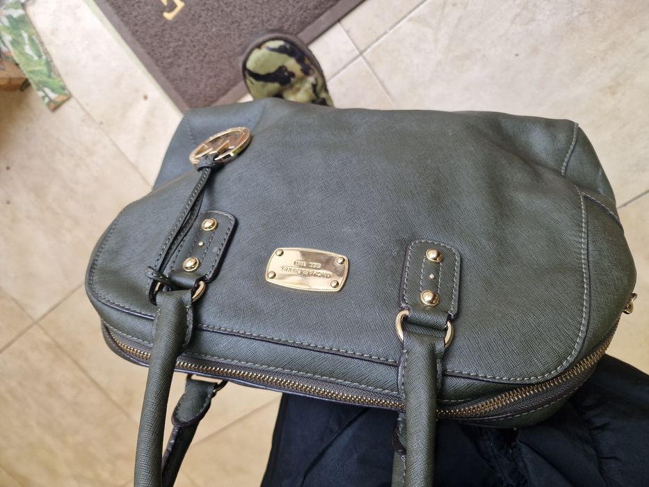 Michael Kors Cindy дамска зелена чанта