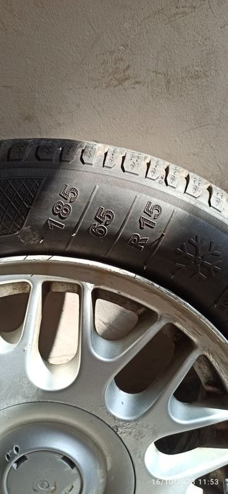 Гуми с джанти 185/65/15 4х100