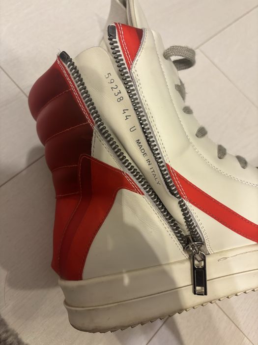 Rick Owens Geobasket Milk/Carenlian fw21