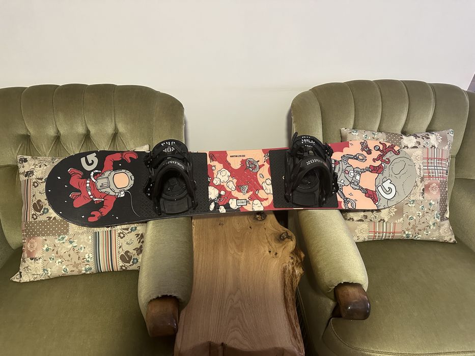 Placa Burton 120 cm + Boots Head Boa 35.5