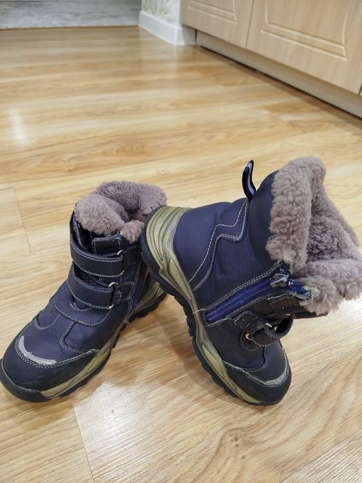Сапоги зимние на мальчика