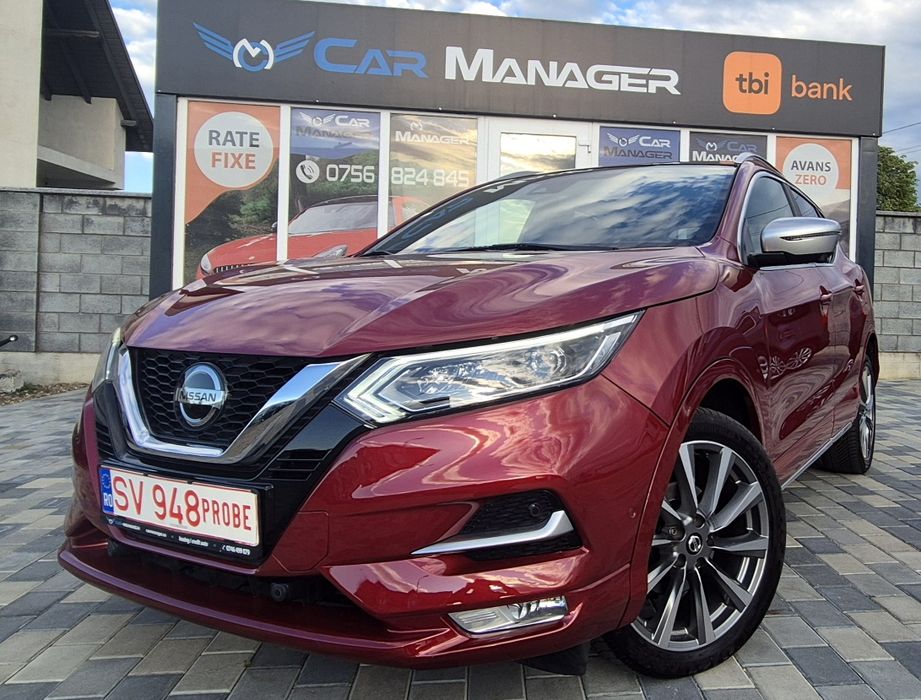 Nissan Qashqai tekna + Garantie rate avans 0% xenon led  automat scaune incalzite  piele navigatie