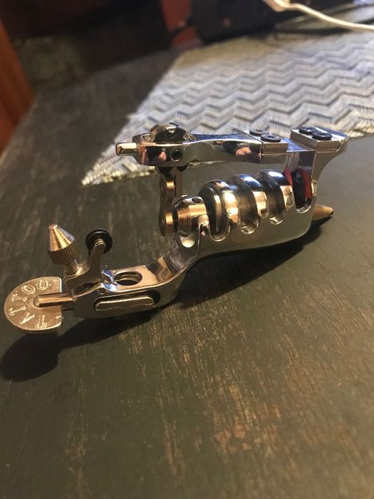 Универсална роторна таттоо машина хром