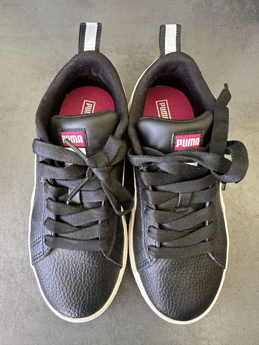 Оригинални, кожени кецове за момиче- Пума