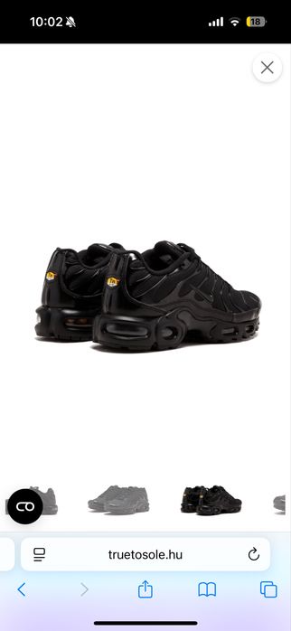 Nike tn air fully black