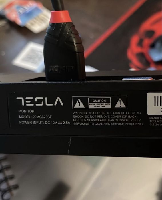 Monitor LED VA TESLA 22MC345GF, 21.5", Full HD, 100Hz, AMD FreeSync gri