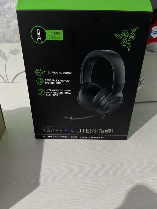 продам наушники razer Kraken X Lite