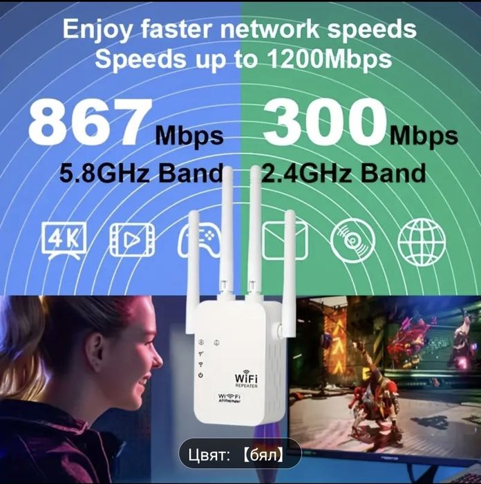 Рутер за увеличаване на интернет сигнала.