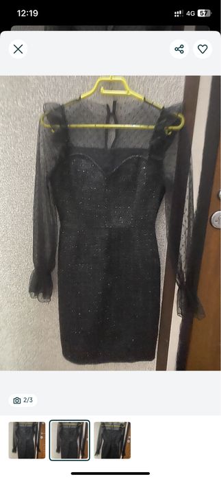 Платье  вечернее велюровое,  твидовое