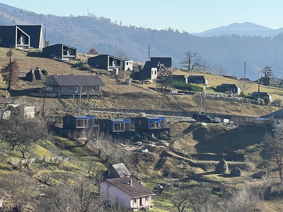 Cabana nordica in Buhalnita Hangu Lac Bicaz investitie