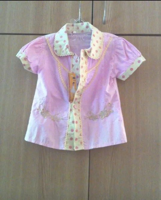 Costumaş NOU: bluză și fustă fetițe