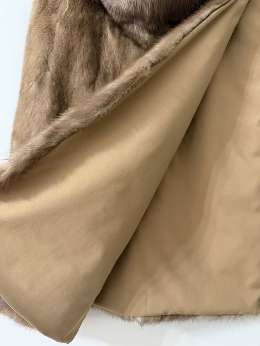 Манишка из норки.