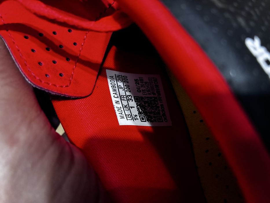 Ghete fotbal copii crampoane adidas predator 33