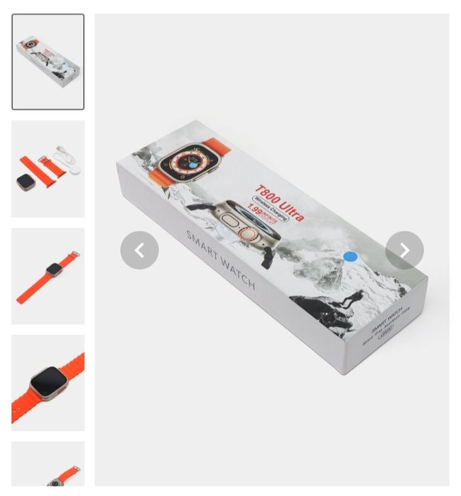 Smart watch T800 dona va optum