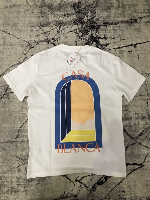 Tricou Casa Blanca Alb Marimea M