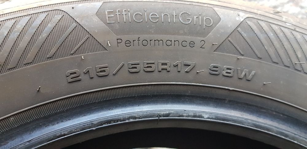 Летни гуми-2020г.-17цола-215/55-1бр.-80лв."GOOD YEAR "