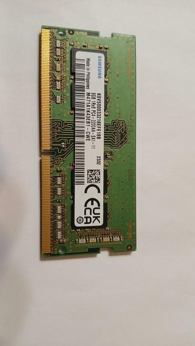 Samsung 2×8gb SO-DIMM ddr4 3200