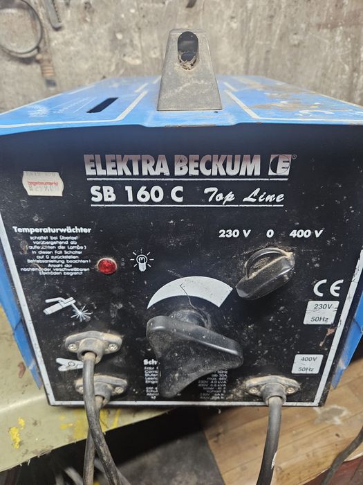 Aparat sudura Elektra Beckum 220V / 400 V