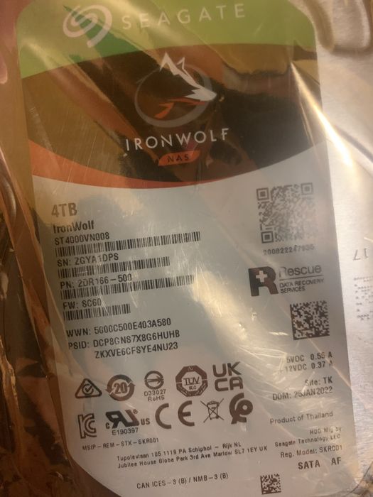 Hard drive seagate barracuda 4 tb