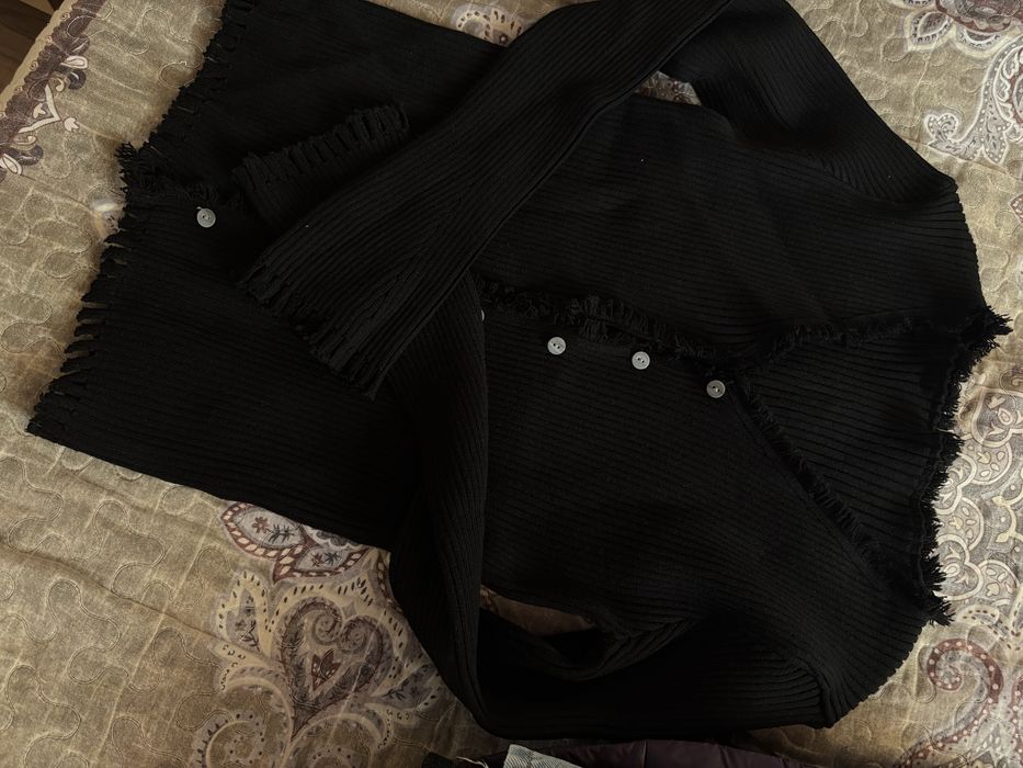 Кардиган с бахромой