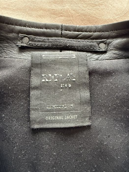 Replay кожено яке размер M