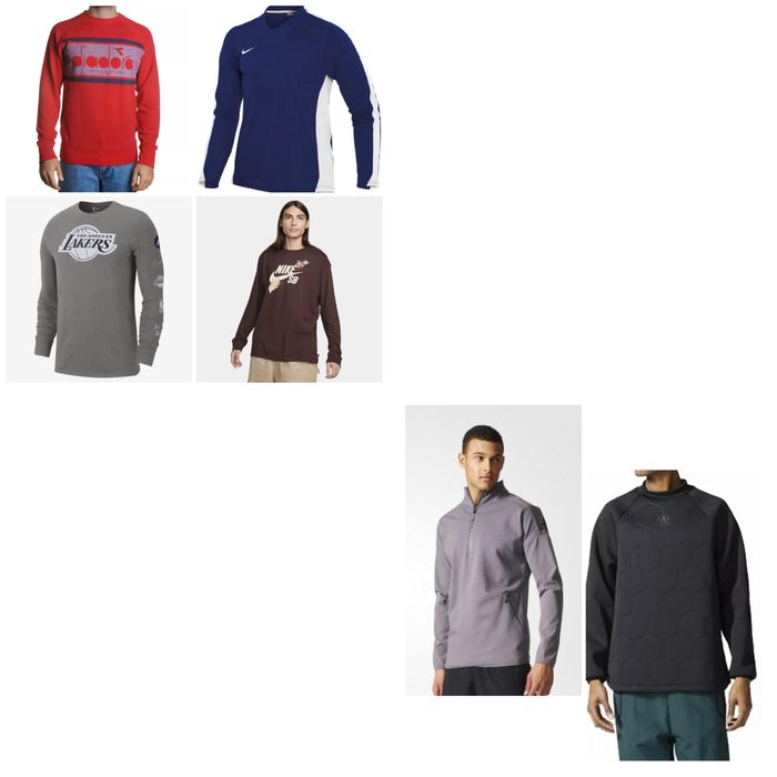 Мъжки блузи Nike ,Adidas и други - различни размери