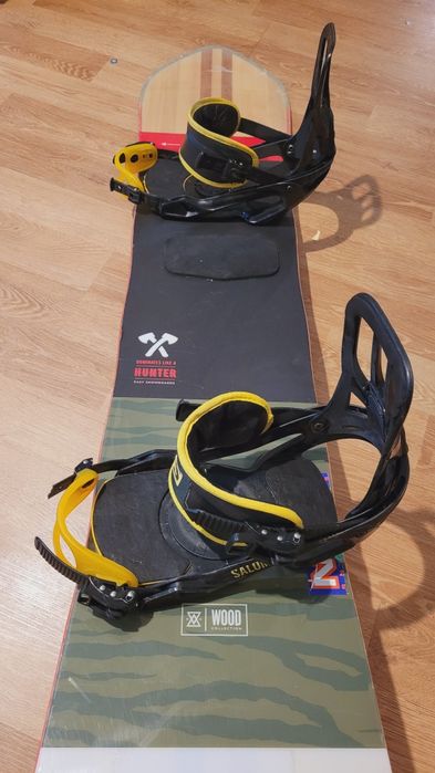 Placa snowboard 162 YES cu legături Salomon nu Burton