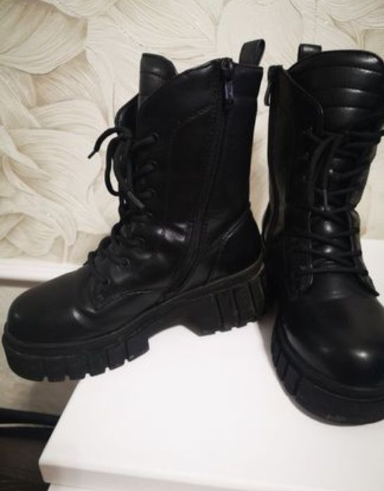 Зимние сапоги, овчина