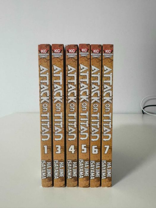 Cărți Colectie Manga - Death Note, Jujutsu Kaisen, Attack on Titan