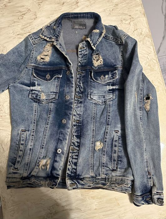 Мъжко дънково яке  - ново