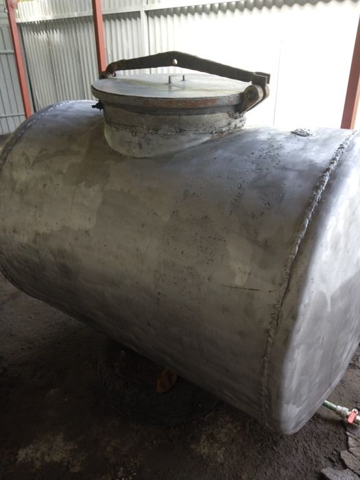 Бочка алюминиевая пищевая