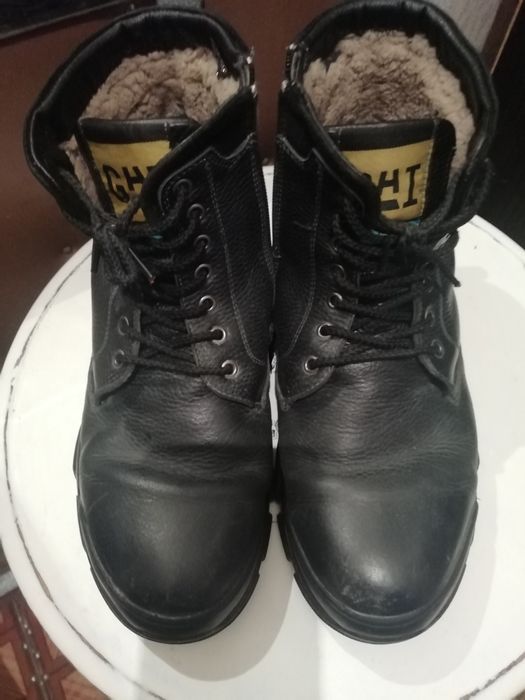 Зимние ботинки полностью натуралка