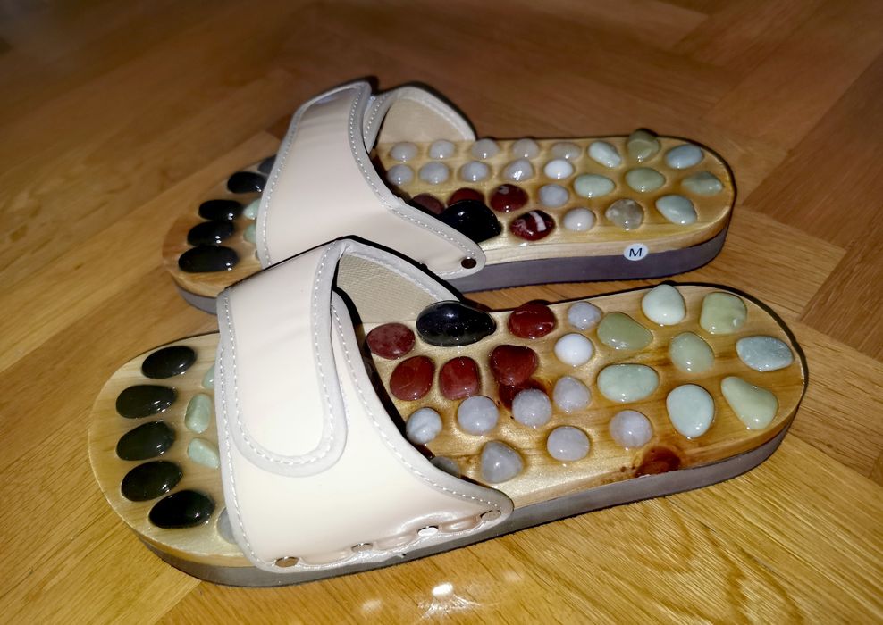 Чехли за масаж на крака, с регулируеми презрамки