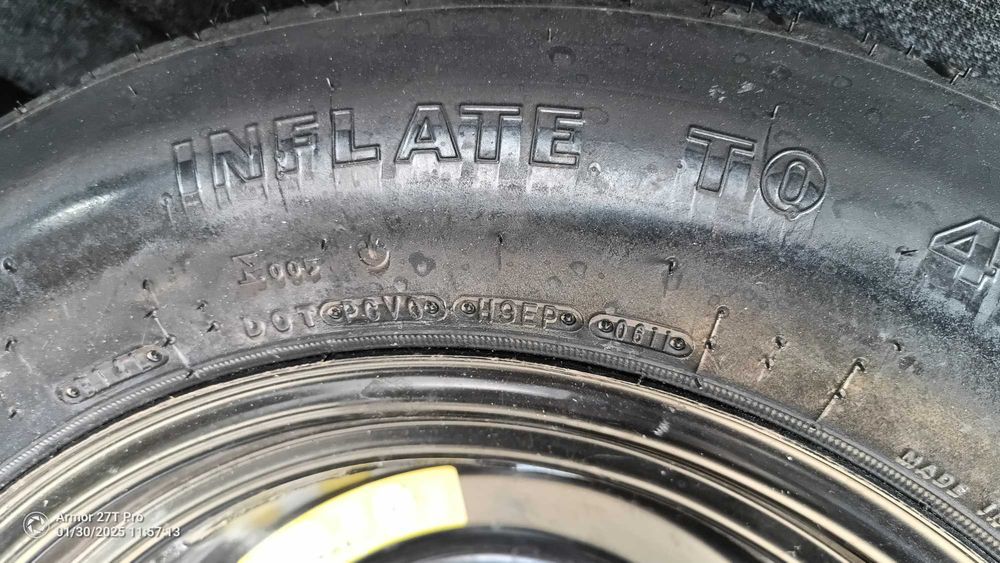 Оригинална резервна гума с джанта "патерица" от Jeep Renegade