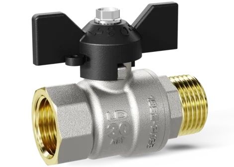 Кран  приварной LD (ЛД) с вертикальным/горизонтальным редуктором