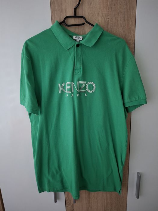 Тениска с яка kenzo