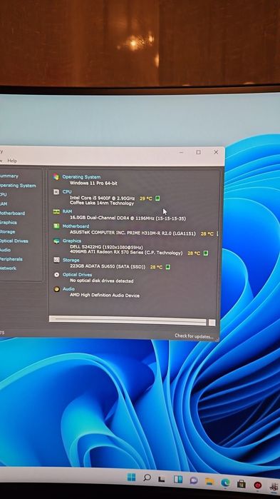 Vând Pc gaming DDR4 16 gb ram placa video 6 gb Gtx super