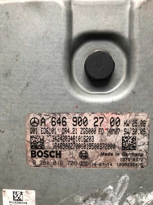 Kit de pornire Calculator  Mercedes Vito 2.2CDI  0281016706