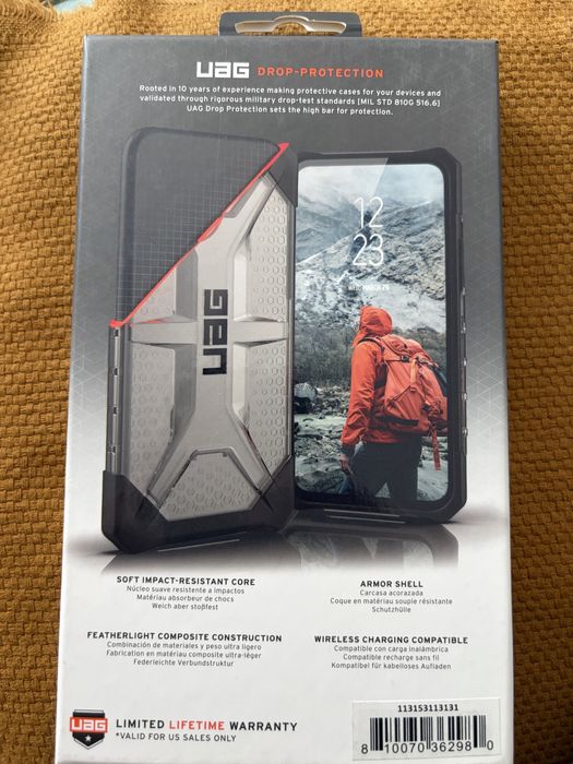 Carcasa UAG Plasma compatibila cu iPhone 13 Pro Ash