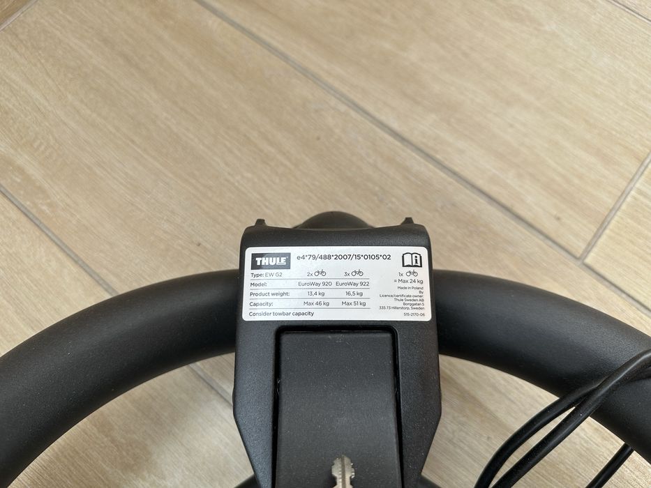 Suport biciclete Thule EuroWay G2 922